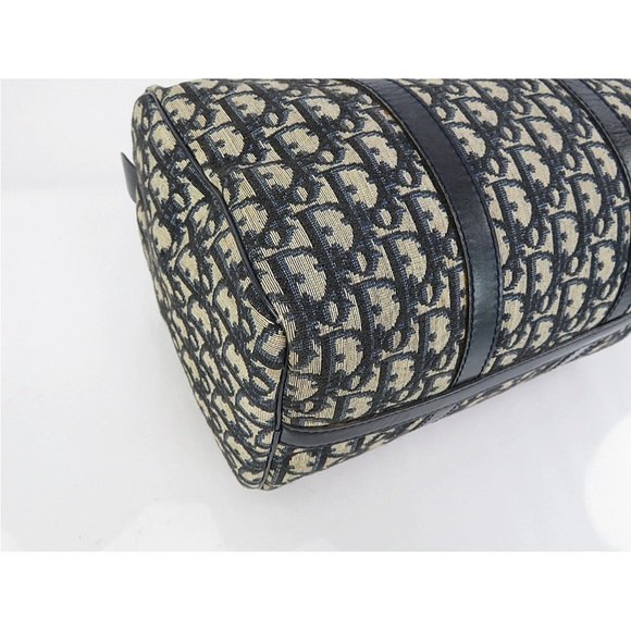 Dior Black and Cream Monogram Tote - Picture 6 of 16